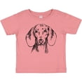 thumbnail image 3 of Inktastic Dachshund Sketch Portrait Boys or Girls Baby T-Shirt, 3 of 5