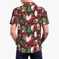 thumbnail image 3 of Balery Merry Christmas1 Printed Men’s Short Sleeve Polo Shirt, Midweight Men's Shirt,Golf Polo shirts -3X-Large, 3 of 8