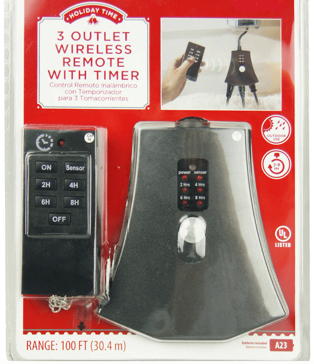 timer switch for christmas lights