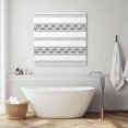 thumbnail image 3 of Black White Modern Geometric Wall Art Painting on Canvas, Abstract Art Aesthetics Canvas Art Home Prints Wall Art Framed Modern Artwork for Living Room Bedroom Wall Decor 20x20in, 3 of 9