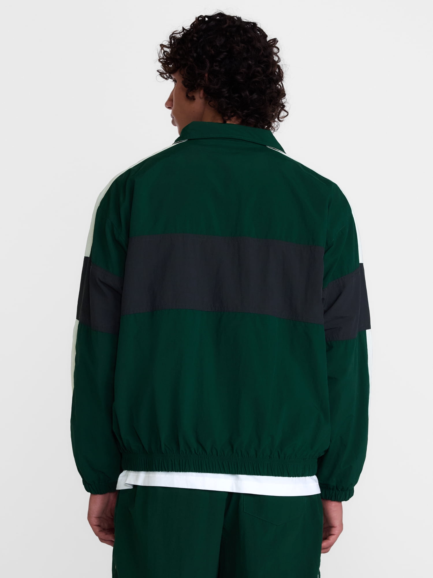 No Boundaries Windbreaker Jacket with Long Sleeves, Men's XS-4XLT