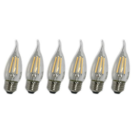 Lighting Science Led Candelabra Light Bulb Dimmable 40w Equivalent E26 Base Filament Edison Vintage Design 6 Pack Lighting Science Led Candelabra Light Bulb Dimmable 40w Equivalent E26 Base Filament Edison Vintage Design 6 Pack