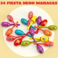 thumbnail image 5 of Joyfy 24 Pcs Mexican Fiesta Party Favors Mini Wooden Maracas for Kids,Birthday Baby Shower Cinco De Mayo Taco Tuesday Party Pinata Goodie Bag Stuffers Class Valentines Exchange Gifts, 5 of 9