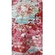 thumbnail image 3 of Alfombra Turca Decorativa Redonda Vintage Magenta Rooted Para Sala Recámara Cocina Hotel Oficina 150x150 cm, 3 of 4