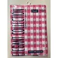 thumbnail image 1 of Nappe en Vinyle à Dos en Flanelle, 52 Pouces de Large x 70 Pouces de Long (Carrés Roses), 1 of 1
