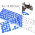 thumbnail image 4 of Allinside Housse de Clavier Bleu Foncé pour Clavier Filaire USB iMac A1243 MB110LL/B, 4 of 5
