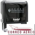 thumbnail image 1 of Large Self-Inking Correo Aero Stamp, Trodat Printy 4913, Press and Print Stamping, Impression Size 7/8" x 2-1/4", Up to 10,000 Impressions - Burgundy Ink, 1 of 10