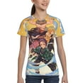 thumbnail image 6 of Boys Girls Game Demon Slayer T-Shirts Youth 3D Print Short Sleeve Shirts Kid's Novelty Shirt Teenage Fashion Tee Shirt, 6 of 8