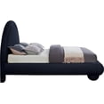 thumbnail image 4 of Meridian Furniture Madrid Navy Velvet Queen Bed, 4 of 8