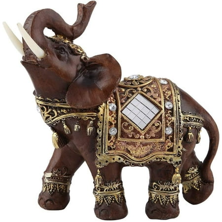 Good Luck Elephant Statue Feng Shui Decor Resin Figurines For Wealth Lucky Figurine Home Gift M Canada - Good Luck Home Decor Good Luck Elephant Statue Feng Shui Decor Resin Figurines For Wealth Lucky Figurine Home Gift M Canada - Good Luck Home Decor