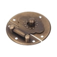 thumbnail image 2 of Retro Hasp, Wide Applicability Copper Durable Wooden Box Hasp  For Wedding Card Boxes Brass,Bronze, 2 of 8