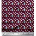 thumbnail image 2 of Soimoi Georgette Viscose Fabric Artistic Floral Print Sewing Fabric Yard 42 Inch Wide, 2 of 3