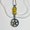 style-5, variant on Metal Wheel Hub Pendant – Car Rearview Mirror Decoration, Minimalist Alloy Accessory (1 Piece)