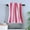 Red, variant on Usbinx Life Coral Fleece Towel Large Striped Quick-Drying Absorbent Bath Face Hair Drying Towel for Men Women Blue Gray Red Green Brown 29.52x13.77in