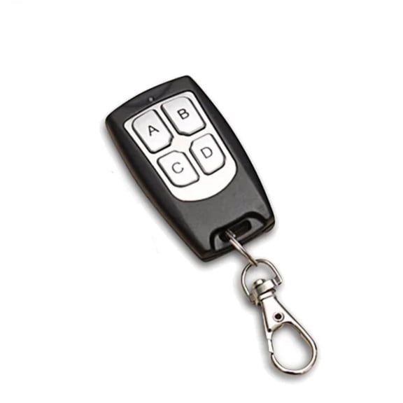 New 433MHz 4 CH Button EV1527 Code Remote Control Switch RF Transmitter Wireless Key Fob for Smart Home Garage Door Opener