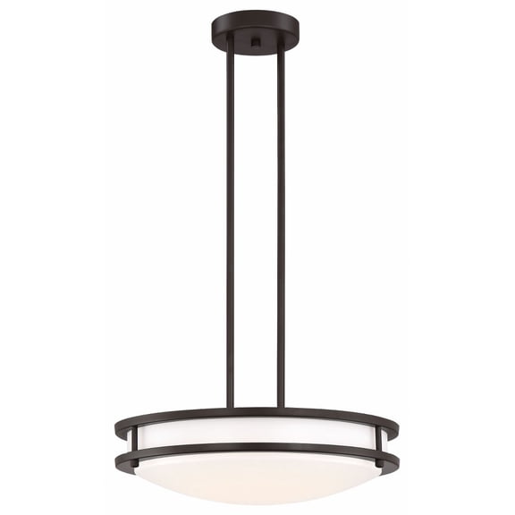 Access Lighting - Solero-Semi-Flush Mount in Transitional Style-16 Inches Wide
