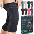 thumbnail image 1 of Rodilleras Modvel (2 unidades) para mujer y hombre: rodilleras de compresión para entrenamiento, alivio del dolor de rodilla, soporte articular para ligamento cruzado anterior (LCA), artritis y desgar, 1 of 1