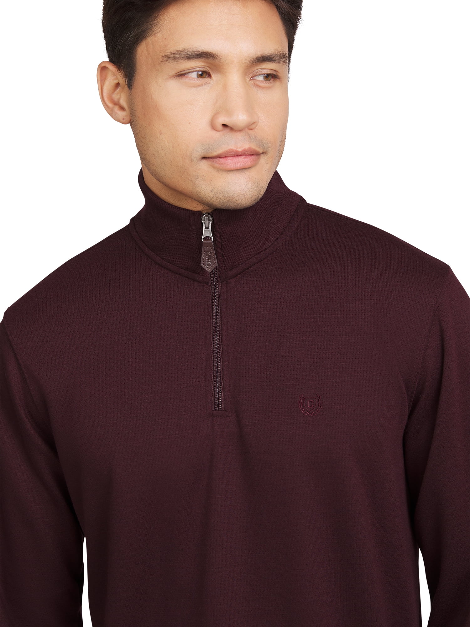 Chaps Men's & Big Men's Camden Quarter Zip Knit Sweater, Sizes S-2XL