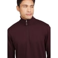 thumbnail image 5 of Chaps Men's & Big Men's Camden Quarter Zip Knit Sweater, Sizes S-2XL, 5 of 8