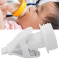 thumbnail image 4 of Milk Bag Clip Adapter, No Rust Steel Spring Safe  Adapter, Food Grade PP White For Bimirth Flange Daily Life Home Mummy White, 4 of 8