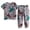 C142-Gray, variant on Staki Toddler Summer Pajamas Kids' 2-Piece Snug-fit Cotton Matching Comfortable Pajama Set, Soft & Cute for Kids 1-14 Years,3-4 Years