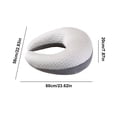 thumbnail image 5 of Adult Crocheting Pillow Ergonomic Reading Gaming Pillow, Skin-Friendly Teens Arm Rest Pillow, Ergonomic Arm Support Pillows for Crochet, Crafting, Knitting,Playing & Working, 5 of 10