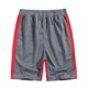 thumbnail image 5 of Puntoco Shorts Hombre Casuales Playa Liso Moda,Pantalones Cortos De Corte Clásico Para Hombre， Pantalones Deportivos, Pantalones Cortos, Pantalones De Media Longitud, Gris Oscuro + Rojo M, 5 of 5