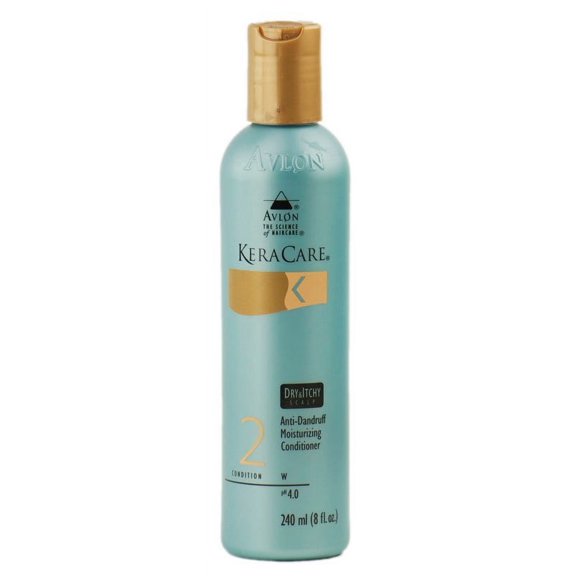 Size : 8 oz , KeraCare Dry & Itchy Scalp Moisturizing Conditioner Hair - Pack of 1 w/ Sleekshop Teasing Comb
