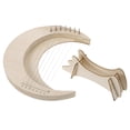 thumbnail image 1 of AURARMLET 1 Set Portable Moon Shaped Lyre Harp Instrument Wood Body 7 String For Beginners, 1 of 7