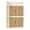 Creamy yellow, variant on Fanoery Clear Door Cosmetic Organizers Three Layer Storage For Jewelry And Beauty Supplies