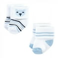 thumbnail image 3 of Hudson Baby Infant Boy Cotton Rich Newborn and Terry Socks, Bear Boy 8Pk, 0-6 Months, 3 of 6