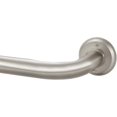 thumbnail image 2 of Diameter Room Darkening Curtain Rods Heavy Duty Window Wrap Around Drapery Rod with Aluminum Bracket  Accessories  Wall Mounted Ceiling Mounted  Adjustable Length  Brushed Gold, 2 of 2