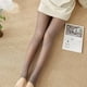 thumbnail image 5 of Dinheiro Medias Opacas Térmicas De Cintura Alta De Invierno para Mujer Top De Control con Forro Polar Pantimedias Cálidas-300gCafé Leche-Pie Paso A Paso, 5 of 5