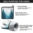 thumbnail image 7 of Forest with Mountains Kitchen Oven Mitt and Pot Holder Sets 2 Pcs for Baking, Cooking and Grilling, Heat Resistant Up To 392 °F, 7 of 7