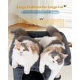 thumbnail image 2 of Cat Tree Tower Perch Bed and Washable Top for Large Adult Cats, Condo and Scratching Post for Indoor Kitten Pet, 2 of 15