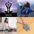 thumbnail image 3 of Terahertz  Carved 925 Sterling Silver Rhodium Plated Beaded Pendant Beaded Necklace for Women Jewelry Size 20" Ct 268.63 Birthday Christmas Gifts for Women, 3 of 8