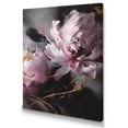 thumbnail image 2 of Designart "Harmonious Pink Grey Peony Flower I" Floral Peony Wall Art For Bathroom, 2 of 5