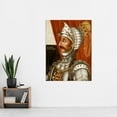 thumbnail image 2 of British School William The Conqueror Extra Large Art Print Wall Mural Poster Premium XL, 2 of 3