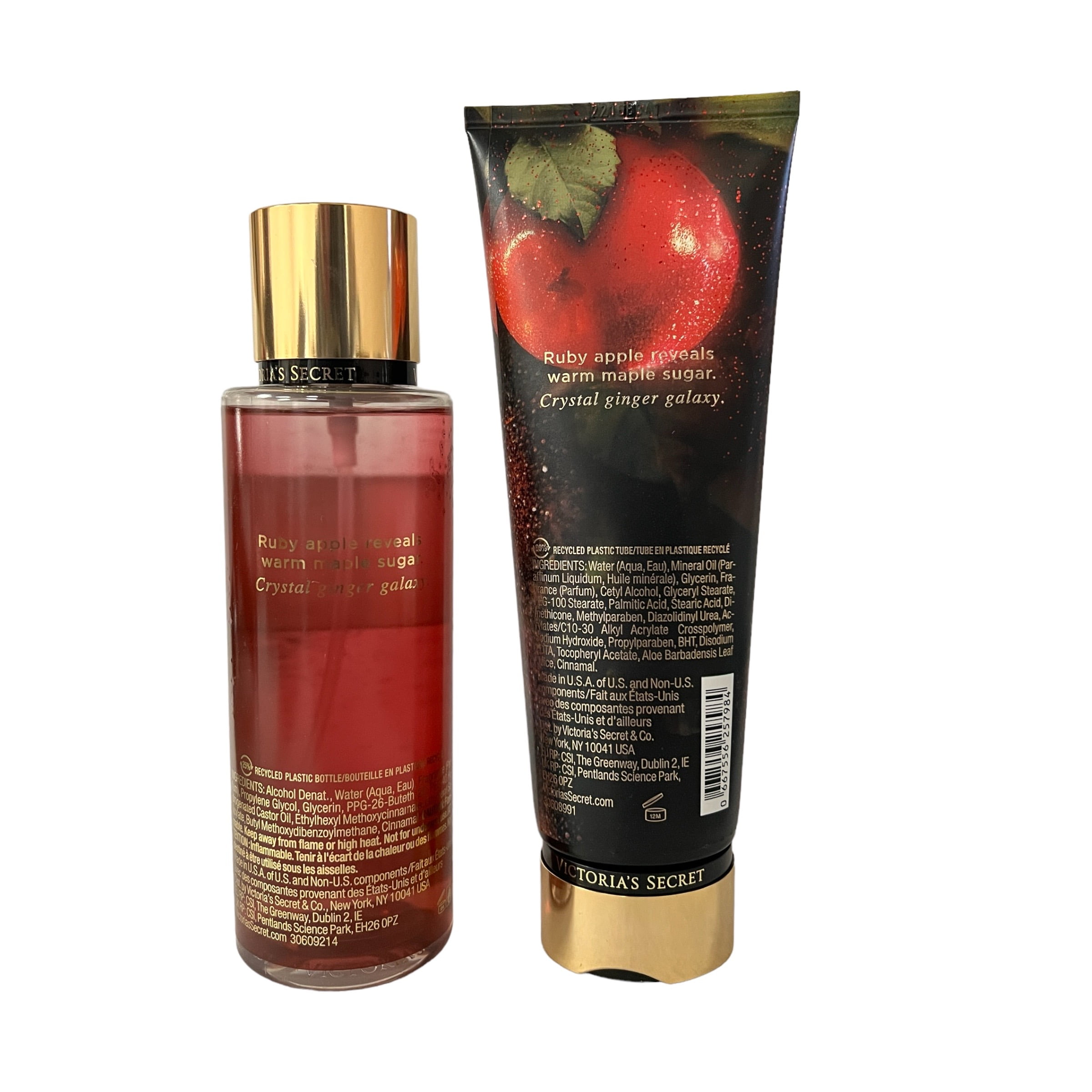 Victoria's Secret Moon Spiced Apple Fragrance Mist & Body Lotion Set