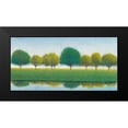 thumbnail image 2 of OToole, Tim 14x9 Black Modern Framed Museum Art Print Titled - Trees in a Line II, 2 of 5