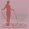 thumbnail image 3 of Jump Rope Mat Knees Protection Impacts Absorption Durable Jumping Rope Mat With Non-slip, 3 of 4
