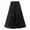 Black, variant on EDFBUYKRS Female Skirts Fall Skirt Midi Length Women Mid Length Skirt Dance Party A Line High Waisted Pleated Skirt Holiday Party Half Skirts