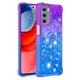 thumbnail image 2 of Funda para Motorola MOTO G Stylus 2022 4G Transparente con Brillos Carcasa Protectora Antigolpes con Glitter Brillante, 2 of 5