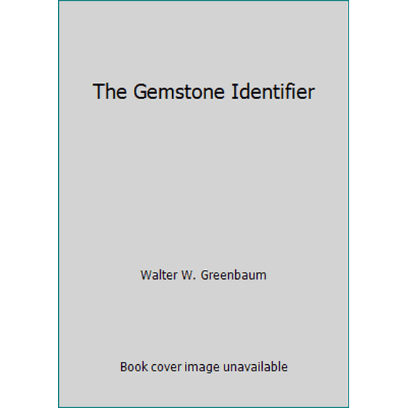 Pre-Owned The Gemstone Identifier, 9780133474442, 0133474445, Paperback,