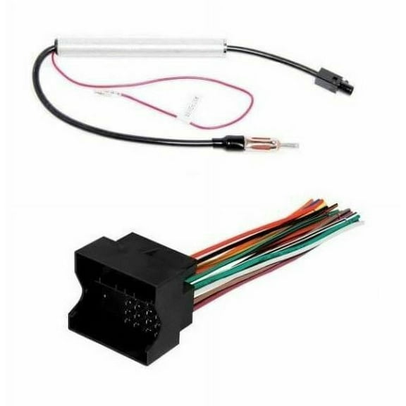 In Dash Wire Harness Antenna Adapter Set for Select 2002-up Volkswagen/BMW Vehicles