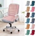 thumbnail image 5 of Office Chair Cushion Desk Chair Cushion Soft Seat Cushion Non-Slip Rocking Chair Pads with Ties High Back Chair Cushion for Office Car Home Dining Room Kitchen,100 * 48cm, 5 of 5