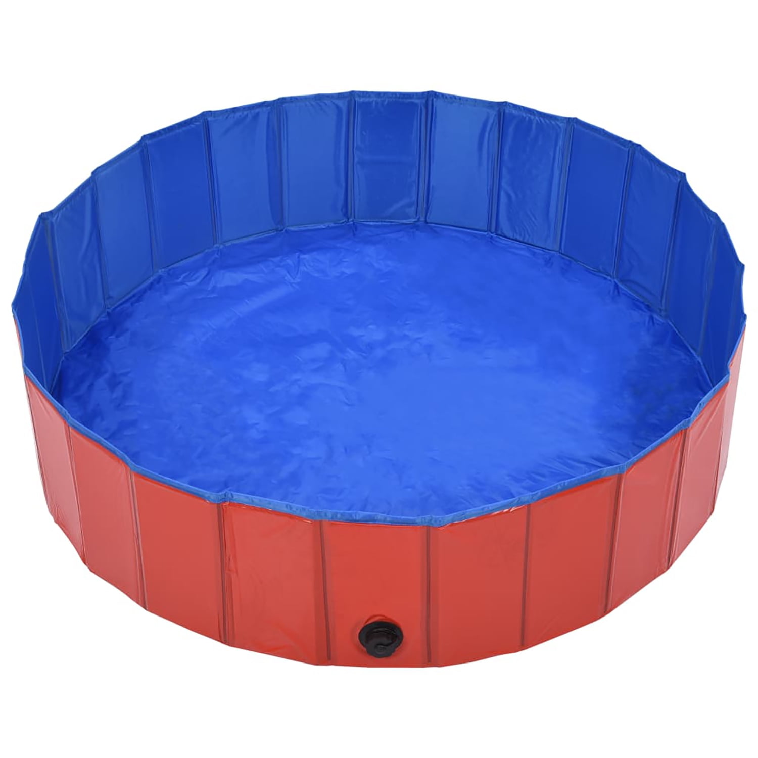 Pefilos 47.2" Foldable Dog Swimming Pool Large, Medium, Small Sizes, PVC Pet Pool for Outdoor, Red Pefilos 47.2" Foldable Dog Swimming Pool Large, Medium, Small Sizes, PVC Pet Pool for Outdoor, Red