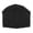 Black, variant on Chunky Knit Beanie Hat for Winter - Black