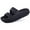 Black, variant on Litfun Cloud Slide Sandals for Women Soft Recovery Shower Shoes Orthopedic Slides with Arch Support, Black