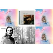 Lover (Deluxe) (Version 2) & Midnights (X) (Jade Green CD) & Lover (Deluxe) (Version 1) & Reputation & Folklore (Edited) & Lover (Deluxe) (Version 4)